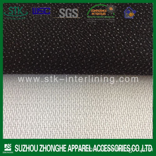 Competitive fusible interlining with double side dot interfacing fabric